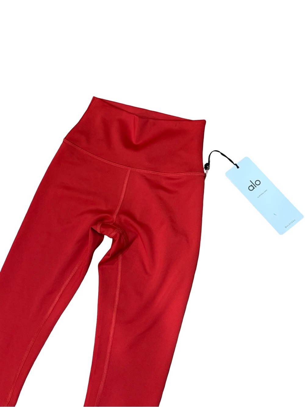 ❤️ NWT Alo Yoga 7/8 High-Waist Airlift Legging Classic Red Size XXS - Picture 4 of 16